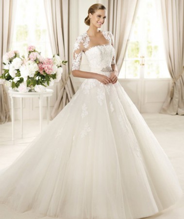 Vestidos de novia para princesas